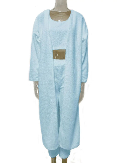 Set 3 Pezzi in Fleece – Perfetto per Casa e Relax