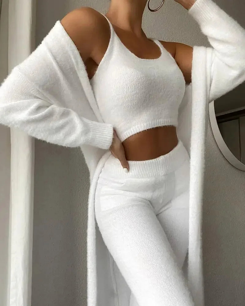 Set 3 Pezzi in Fleece – Perfetto per Casa e Relax